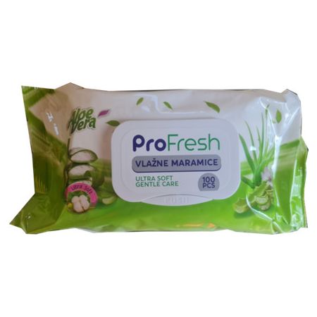 Profresh vlažne maramice Aloe 72 kom