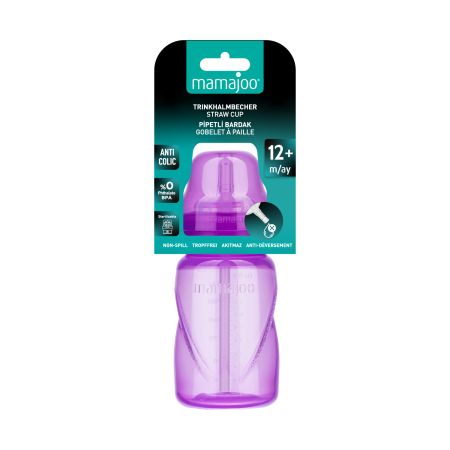 Mamajoo šolja sa slamkom 270ml