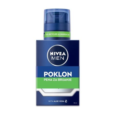 Nivea Men Protect & Care balzam posle brijanja 100ml + pena za brijanje set