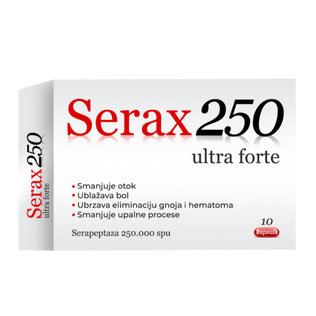 Serax Ultra Forte 250000 SPU 10 kapsula