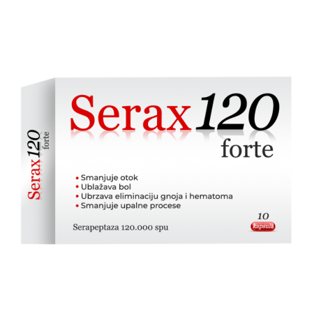 Serax Forte 120000 SPU 10 kapsula