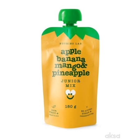 Nutrino Lab Junior mix jabuka, banana, mango i ananas 180g