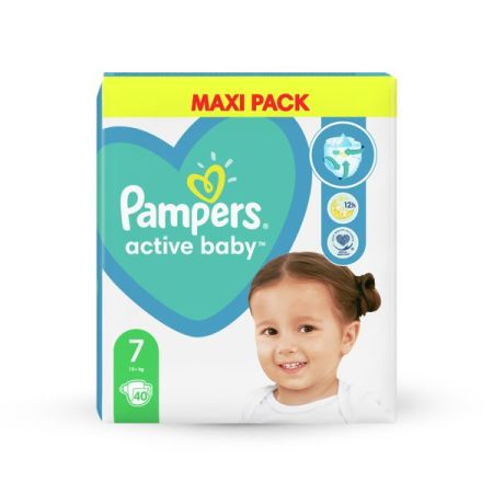 Pampers Active Baby 7 15+kg 40 komada