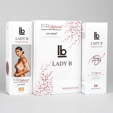 Lady B FIR set rukavi nude one size i krema