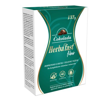 Herbafast Fiber čokolada kesice 10 kom