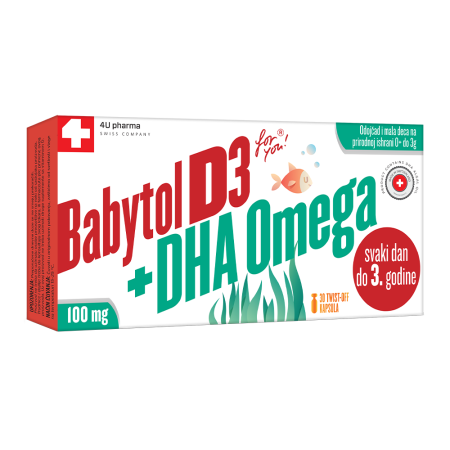 Babytol D3 + DHA Omega 30 kapsula