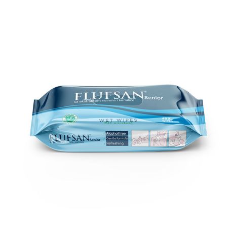 Flufsan vlažne maramice 48 kom sa ekstraktima kamilice i nevena