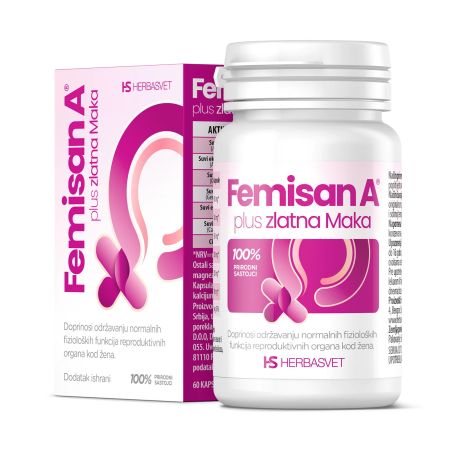 Femisan A Plus Maca kapsule 60 kom