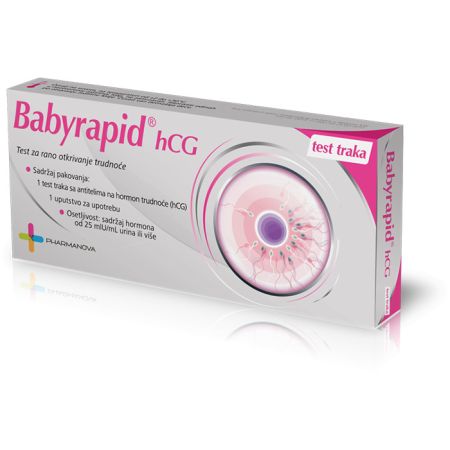 Babyrapid hCG test traka