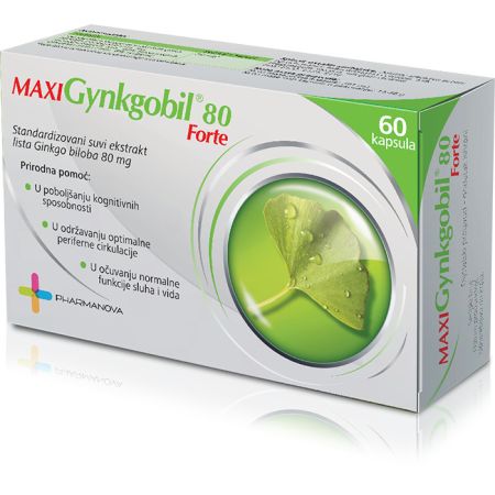 Gynkgobil Maxi Forte 80mg 60 kapsula