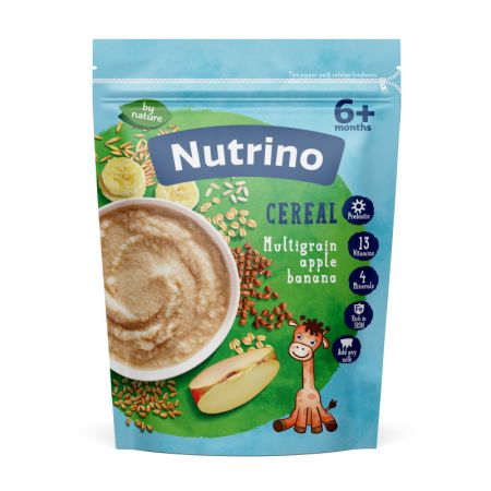 Nutrino bezmlečna kaša 5 žitarica sa jabukom i bananom 200g