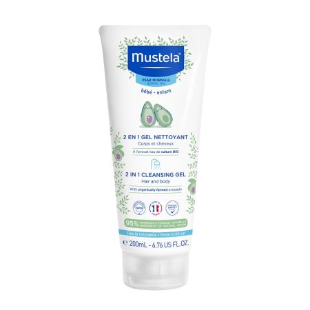 Mustela 2u1 šampon za kosu i telo 200ml