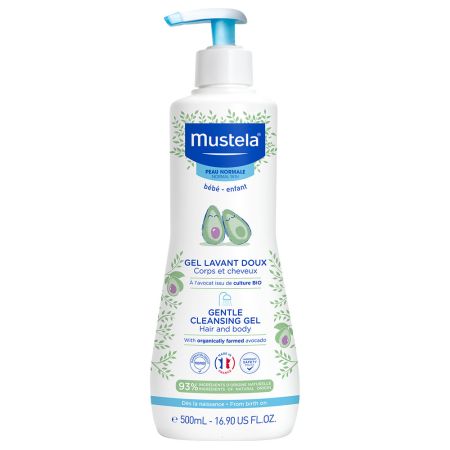 Mustela blagi gel za kupanje (gel za pranje novorođenčadi) 500ml