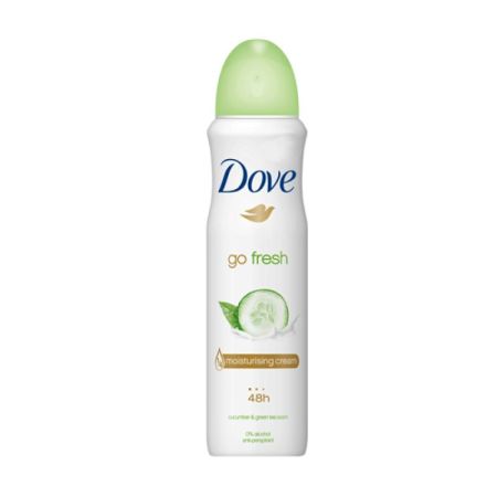 Dove Go Fresh Cucumber & Green Tea antiperspirant sprej 150ml