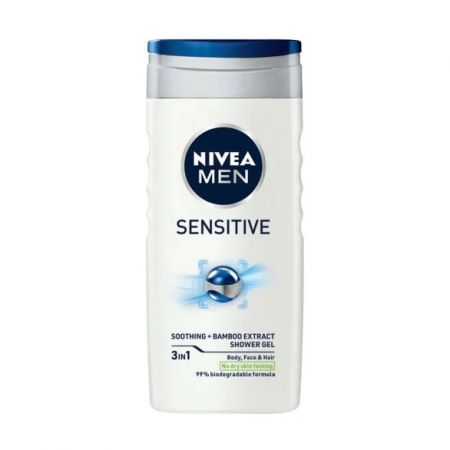 Nivea Men Sensitive gel za tuširanje 250ml