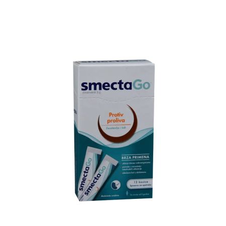 Smecta Go prašak za oralnu suspenziju 12 kesica