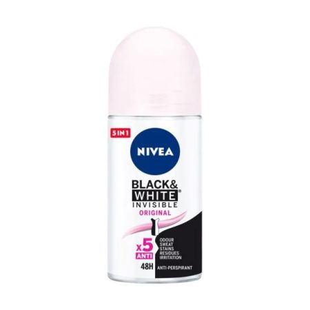 Nivea Black & White Invisible Clear roll-on 50ml
