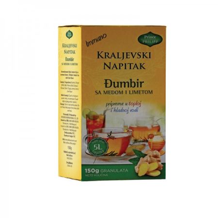Kraljevski napitak đumbir med limeta 150g