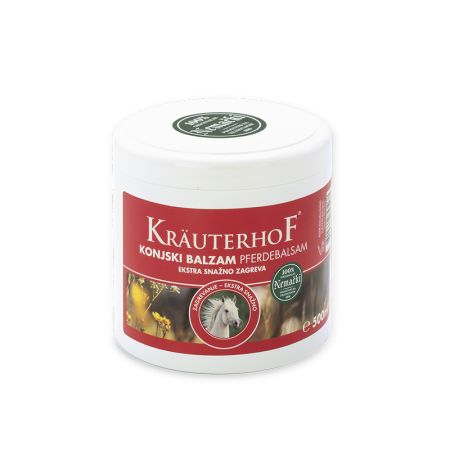 Kräuterhof konjski balzam crveni (topli) 500ml