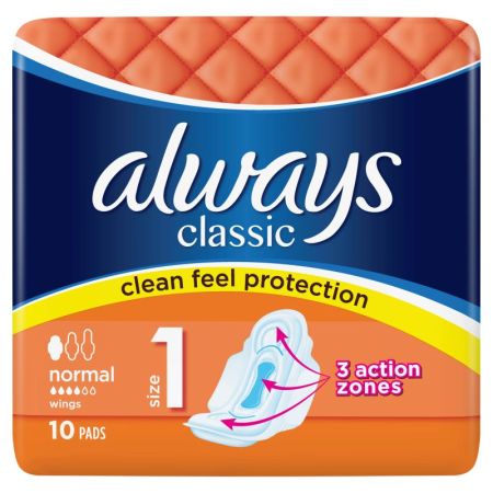 Always Classic Normal Dry ulošci 10 komada
