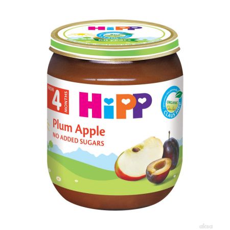 Hipp kašica šljiva i jabuka 125g