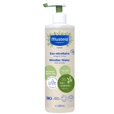 MUSTELA® BioOrganic Micelarna voda 400ml