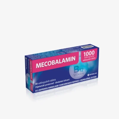 Mecobalamin 1000mcg 30 sublingvalnih tableta