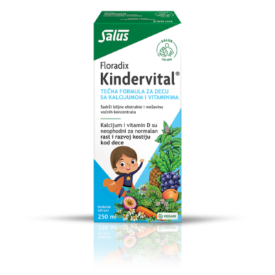 Floradix Kindervital tonik za decu sa kalcijumom i vitaminima 250ml