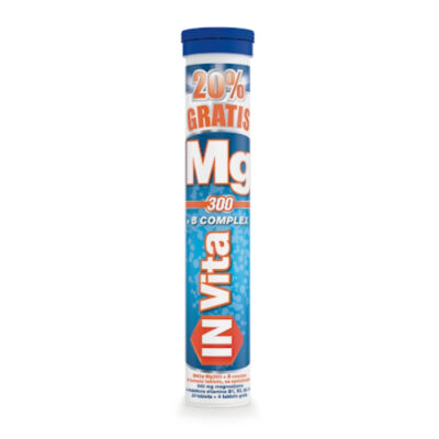 Invita Mg 300mg + B-Complex 24 šumećih tableta