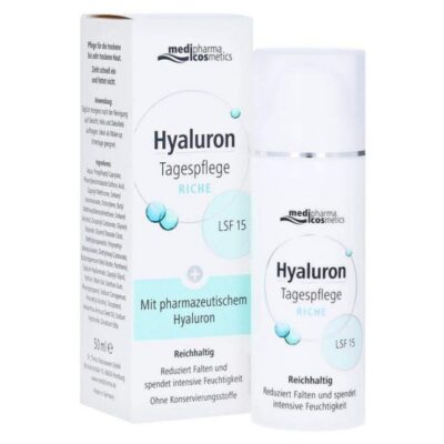 Medipharma Hyaluron bogata dnevna krema SPF15 50ml