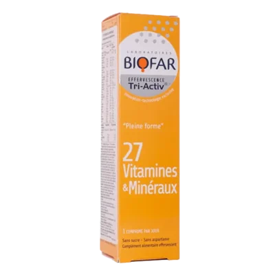 Biofar 27 vitamina + minerala 15 šumećih tableta