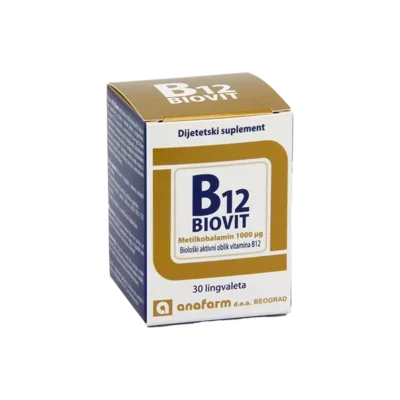 Anafarm B12 Biovit 30 lingvaleta