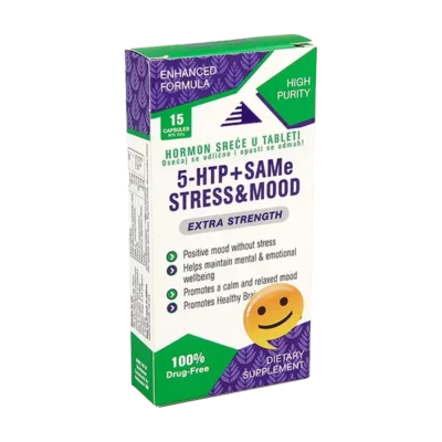 5-HTP + SAMe Stress & Mood 15 kapsula