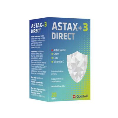 Astax+3 Direct 20 kesica