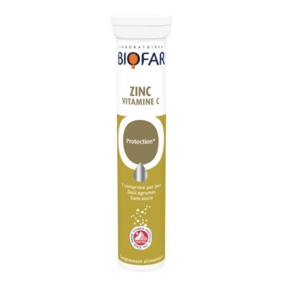 Biofar Cink + Vitamin C 20 šumećih tableta