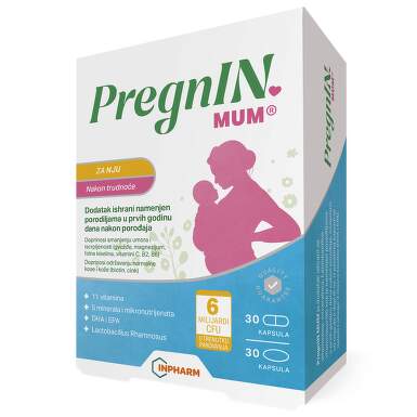 PregnIN Mum nakon trudnoće 30 + 30 kapsula
