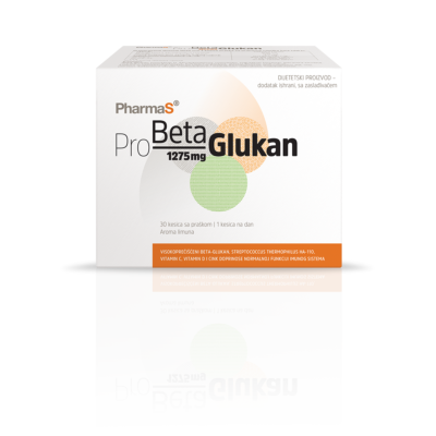PharmaS® Pro Beta Glukan 1275 mg 30 kesica sa praškom za pripremu napitka