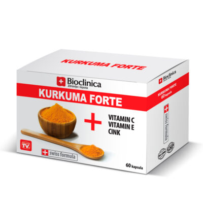 KURKUMA FORTE ZA JAKE KOSTI I ZGLOBOVE  60 KAPSULA