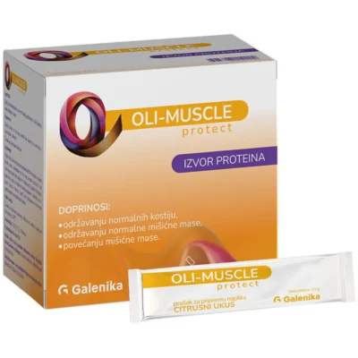 Oli-Muscle Protect prašak citrus 30 kesica