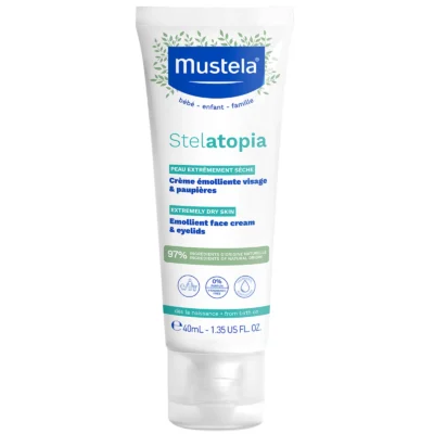 Mustela Stelatopia emolijentna krema za lice 40ml