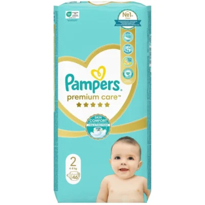Pampers Premium Care pelene veličina 2, 46 kom