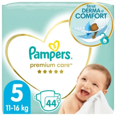 Pampers Premium Care pelene veličina 5, 44 kom