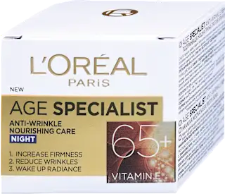 AGE SPECIALIST 65+ noćna antiage krema za lice, 50 ml