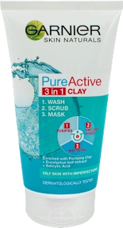 Pure Active 3u1 - gel za čišćenje lica, 150 ml