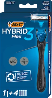 Bic Hybrid Flex 3 brijač drška + 4 dopune