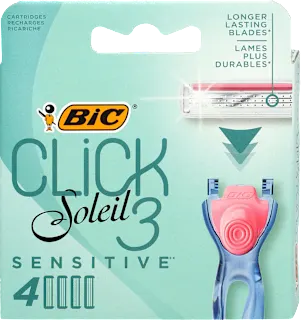 Bic Click Soleil 3 Sensitive dopune 4 komada