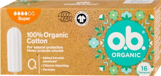 Organic Super - tamponi, 16 kom