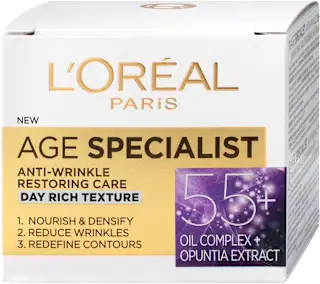 Age Specialist - dnevna krema za lice 55+, 50 ml