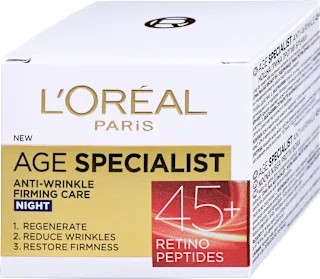Age Specialist - noćna krema za lice 45+, 50 ml