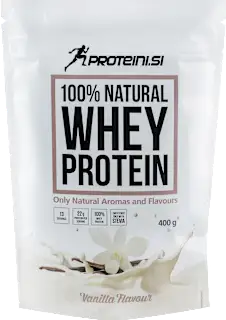 100% NATURAL WHEY PROTEIN - Vanila sa..., 400 g